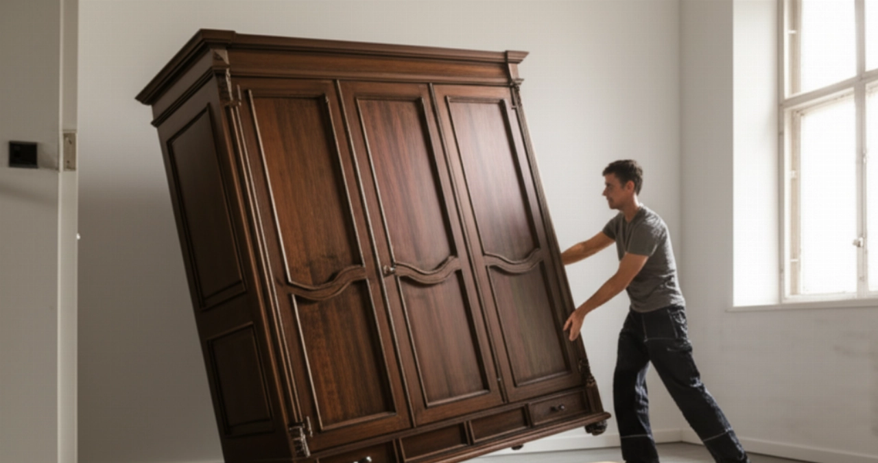 How to Move a Wardrobe Alone